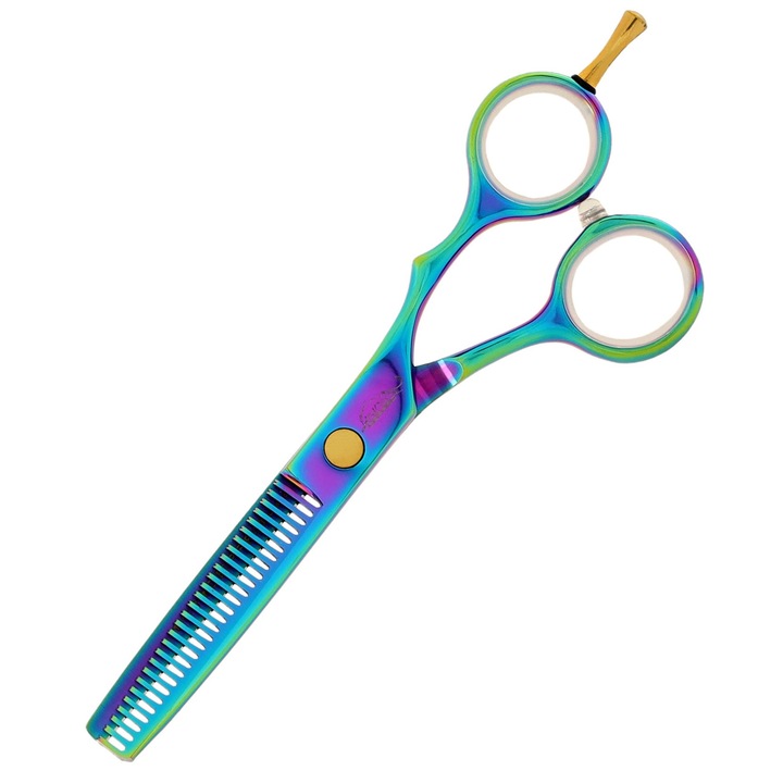 Foarfece de tuns Gepard 5,5 inch, din otel S420, finisaj polizat, set