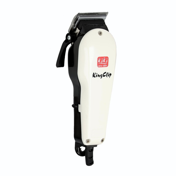 New Gain hajvágó, 4 fésű, hálózati tápellátású, rozsdamentes acél, 230V, 12W, 2,4 m kábel