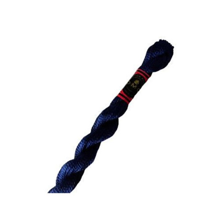 Fir textil Cotton Pearl DMC, pentru brodat si crosetat, bobina 5g/25m, 5M/336