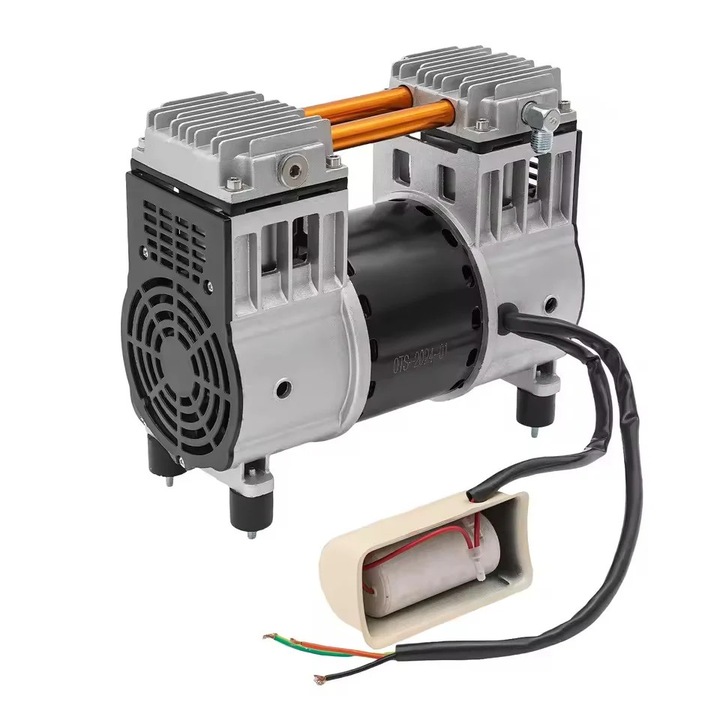 Légkompresszor szivattyú, 980 W, 1380 ford/perc, ezüst