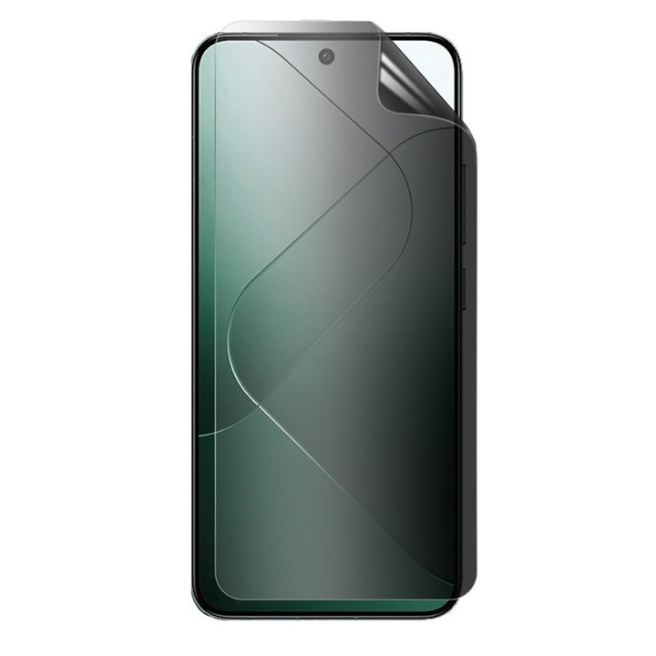 Протектор за поверителност за Xiaomi Redmi Note 14 Pro 4G, силиконов хидрогел, гъвкав хидрокристал, пълна защита, пълно лепило, лесно поставяне