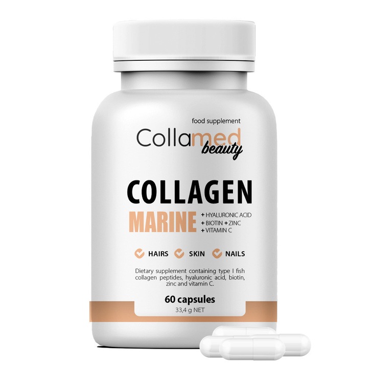 Supliment alimentar, Medimes, Collamed Beauty, Colagen, 60 capsule
