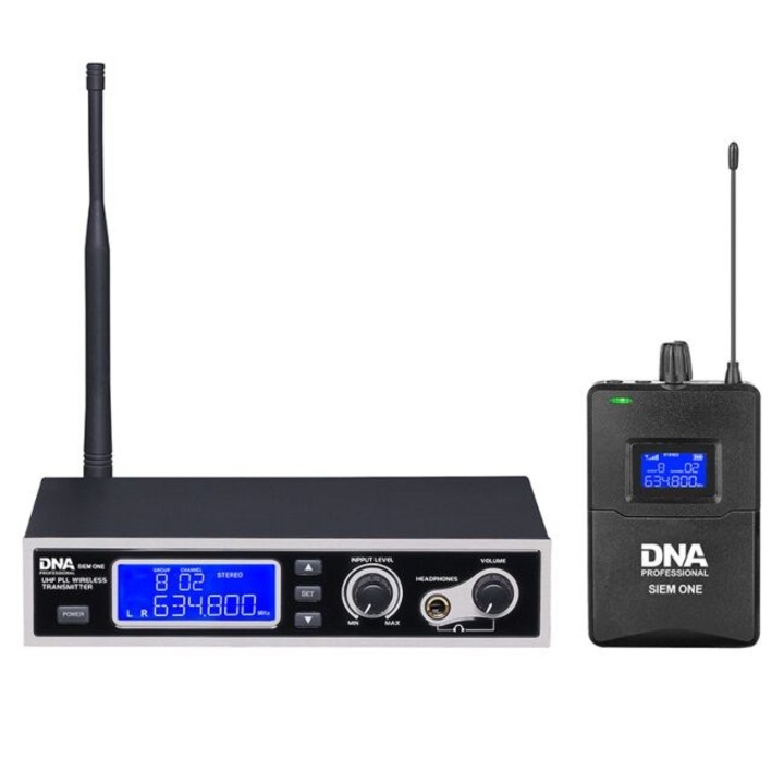 Sistem de monitorizare casti in-ear DNA SIEM ONE, profesional, negru