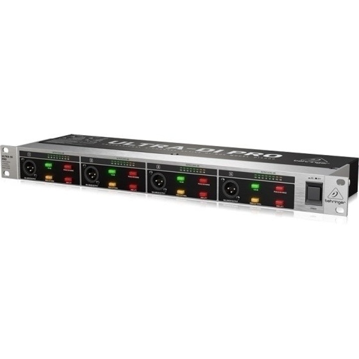 Behringer DI модул, 4-канален, черен/сребрист