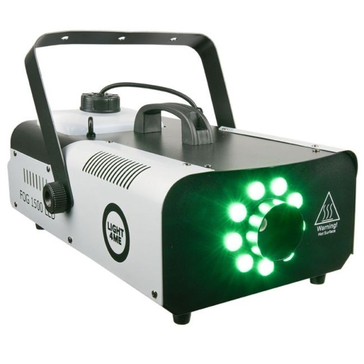 Echipament de fum, LIGHT4ME, FOG 1500 LED, cu pilot, 1500W