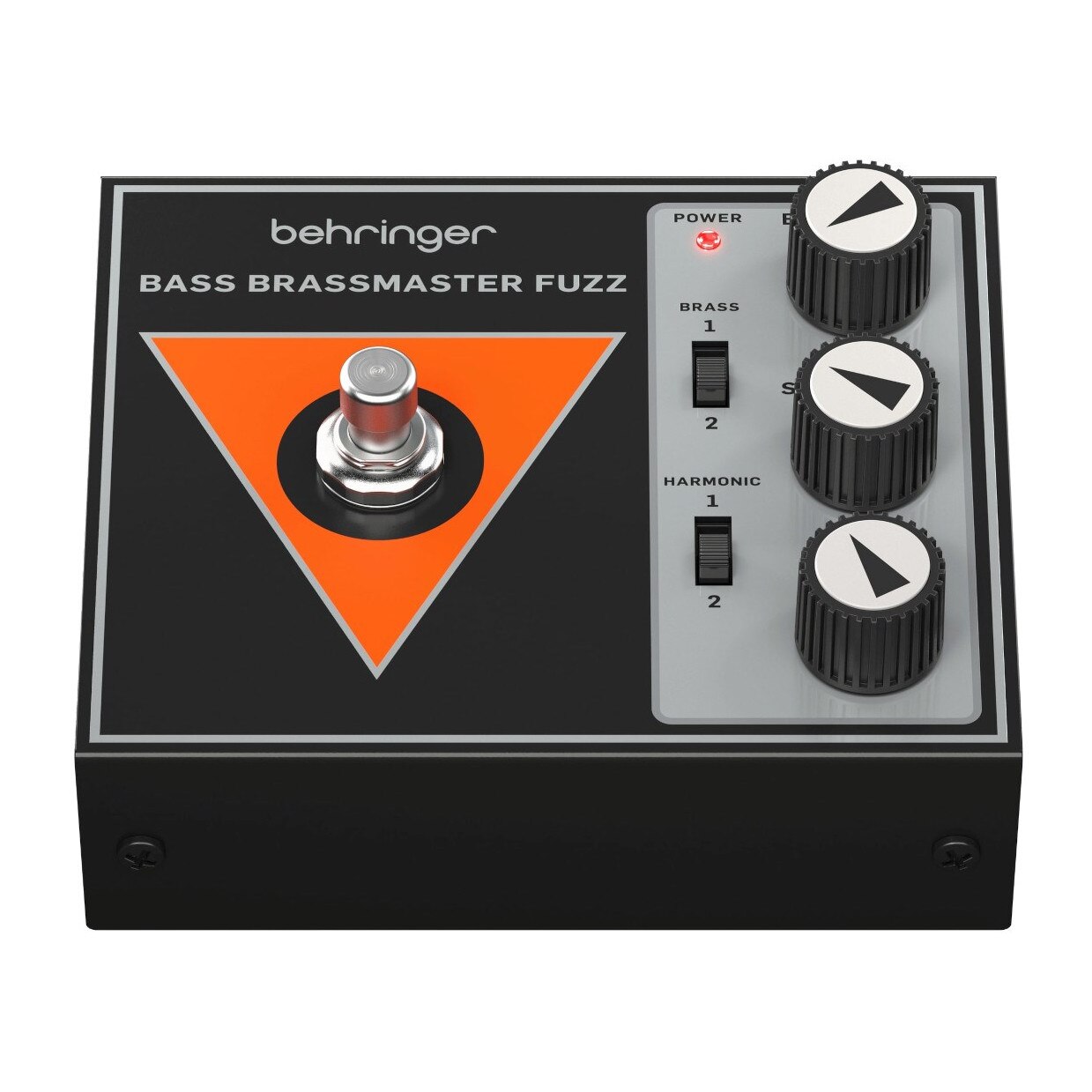 ベース behringer BASS BRASSMASTER FUZZ Efect bas Behringer BASS BRASSMASTER FUZZ negru gri portocaliu