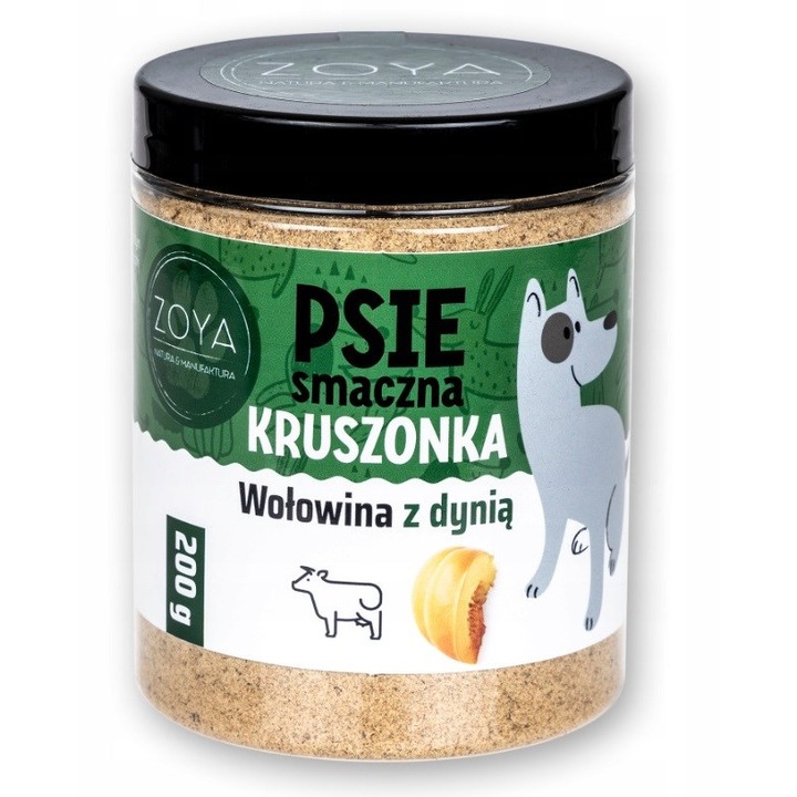 Prajitura pentru caini, ZOYA, naturala, fara gluten, 200g