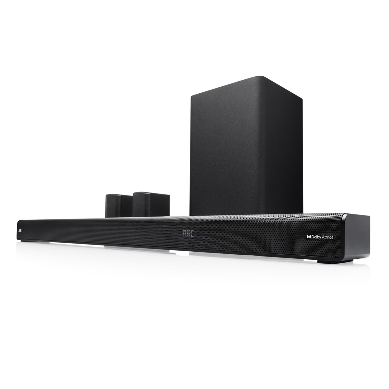 Soundbar JVC TH-E874B 5.1.2, Subwoofer wireless, Dolby Atmos, 1000x67x105mm, Negru