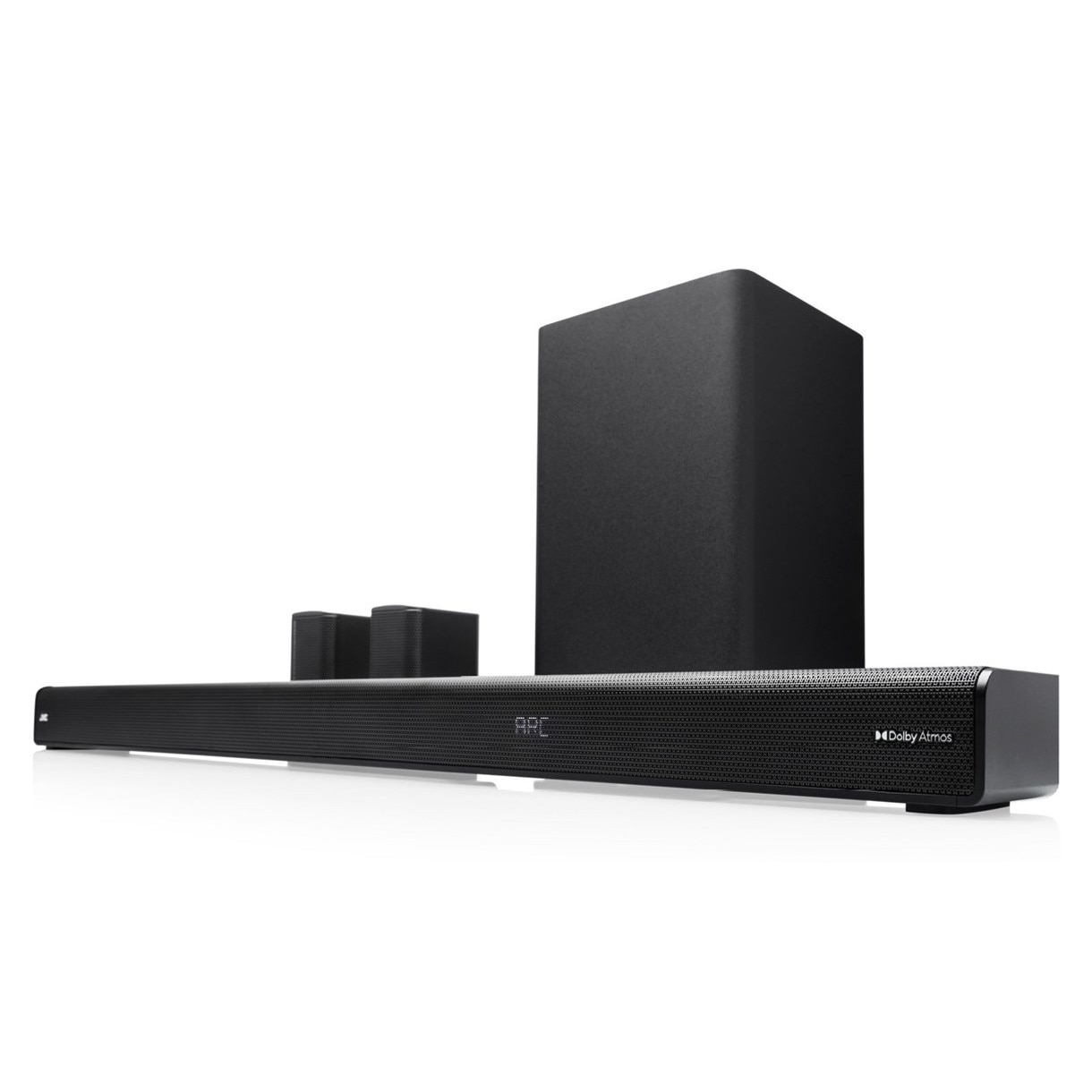 Soundbar JVC TH-E874B 5.1.2, Subwoofer wireless, Dolby Atmos, 1000x67x105mm, Negru