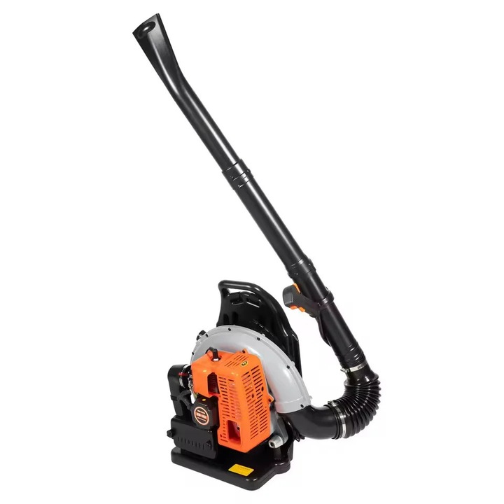 Lombszívó, 63 cm³, 2 ütemű, fekete, ergonomikus kialakítás, nagy üzemanyagtartály