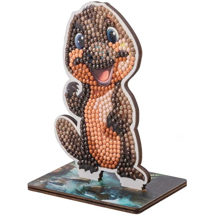 Комплект за диамантена бродерия, Craft Buddy, Crystal Art Buddies, Птицечовка, 7 части