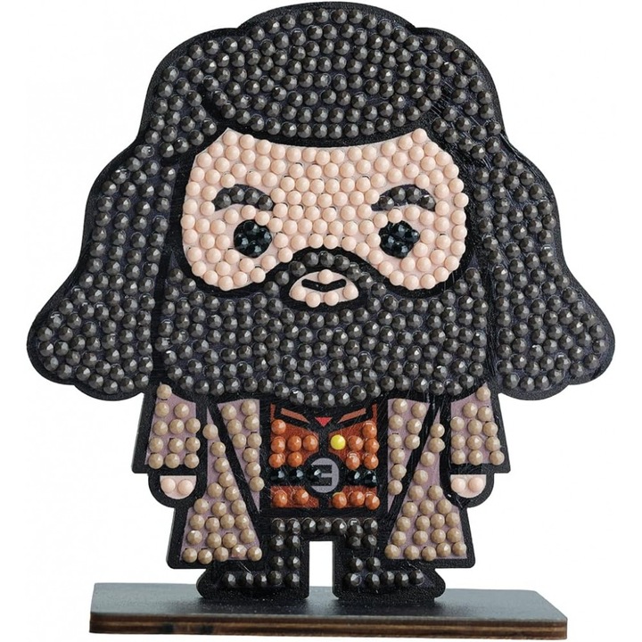 Комплект за диамантена бродерия, Craft Buddy, Crystal Art Buddies, Рубиъс Хагрид, 7 части