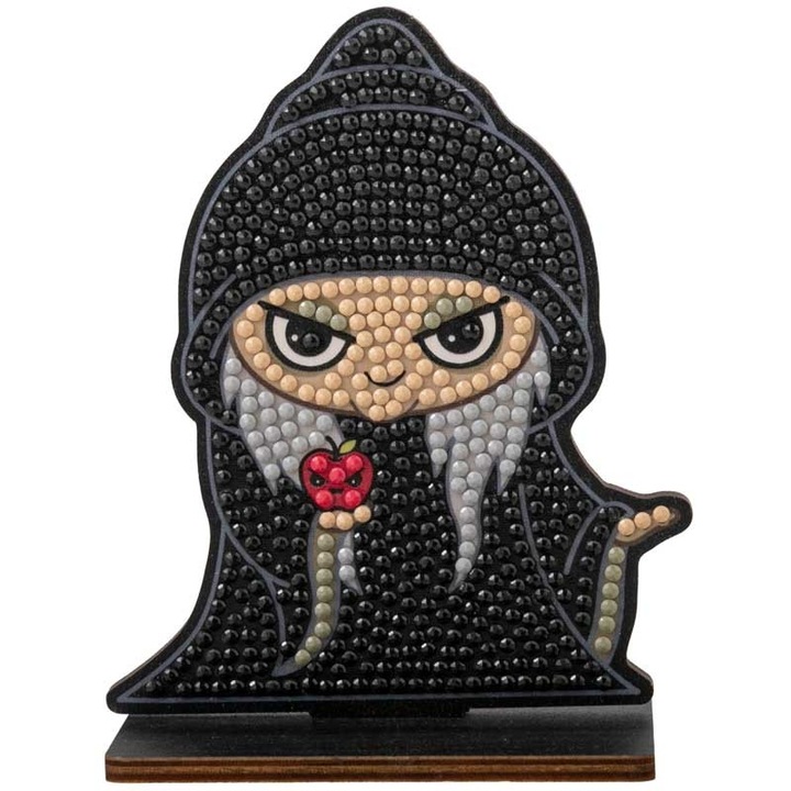 Комплект за диамантена бродерия, Craft Buddy, Crystal Art Buddies, Зла вещица, 7 части