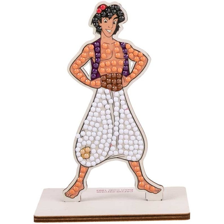 Комплект за диамантена бродерия, Craft Buddy, Crystal Art Buddies, Аладин, 7 части