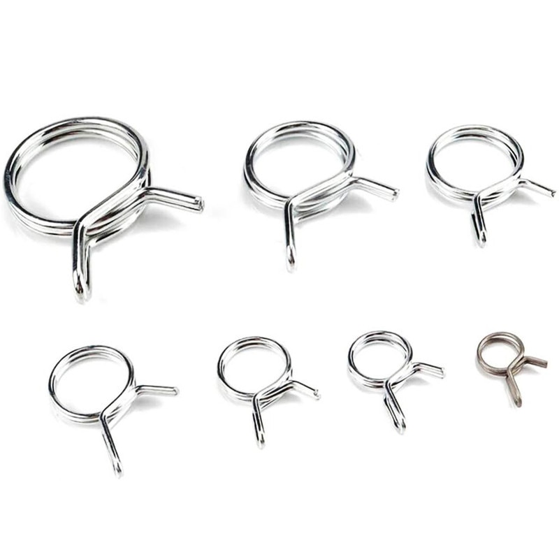 Set 70 Piese Cleme Arcuri, Cleme Duble pentru Tuburi, Otel Inoxidabil ...
