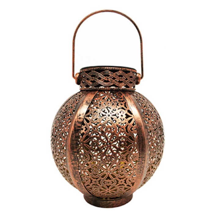 Lampa solara suspendata, decor gradina, rezistenta la apa, alb cald, 20x30cm