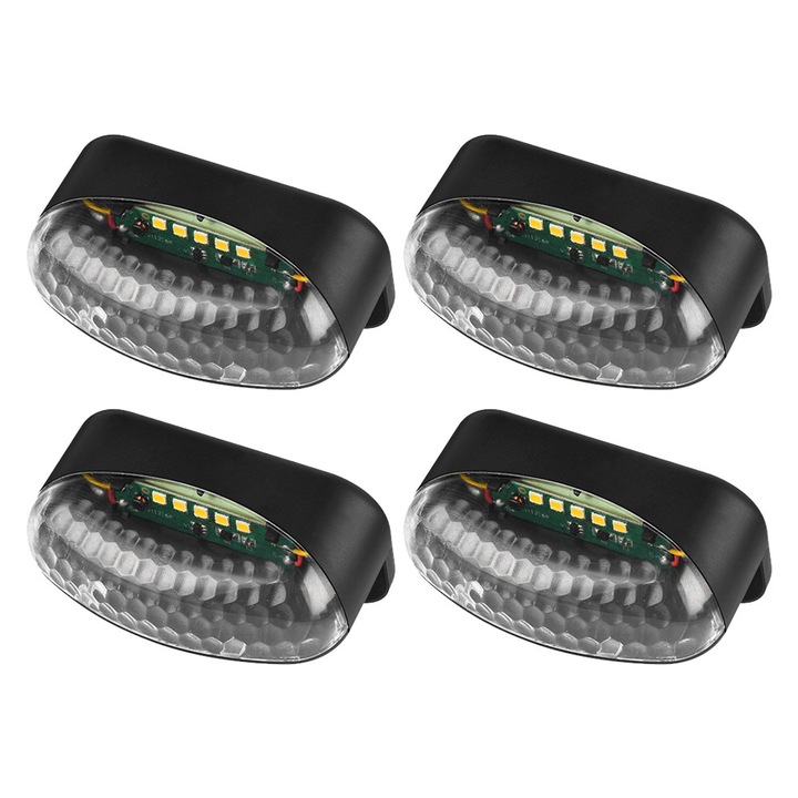 4 darabos kültéri napelemes lámpa szett, vízcsepp alakú, vízálló LED-es világítás lépcsőkhöz, teraszra, útra