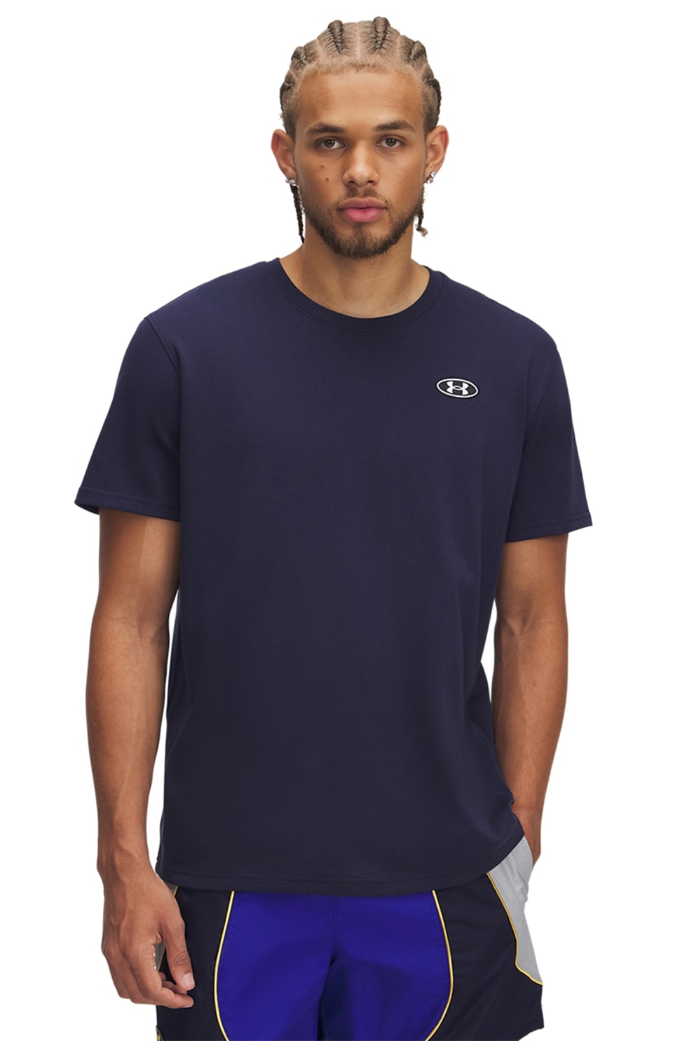 Under Armour, Tricou lejer Heavyweight, Bleumarin, M