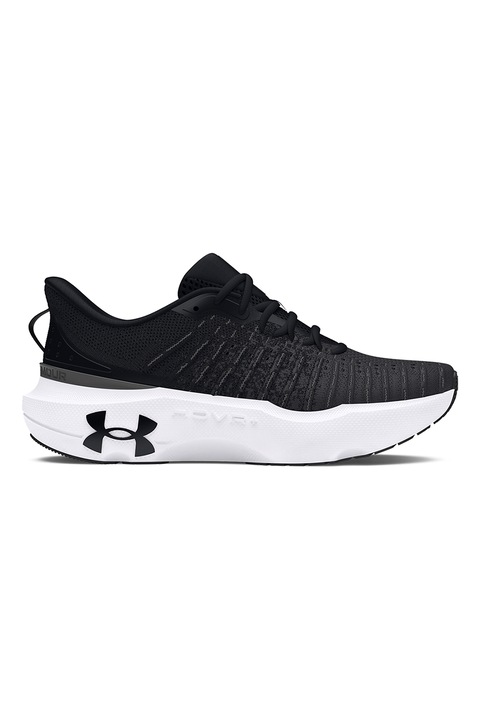 Under Armour, Pantofi pentru alergare Infinite Elite, Negru stins, Alb optic, 8