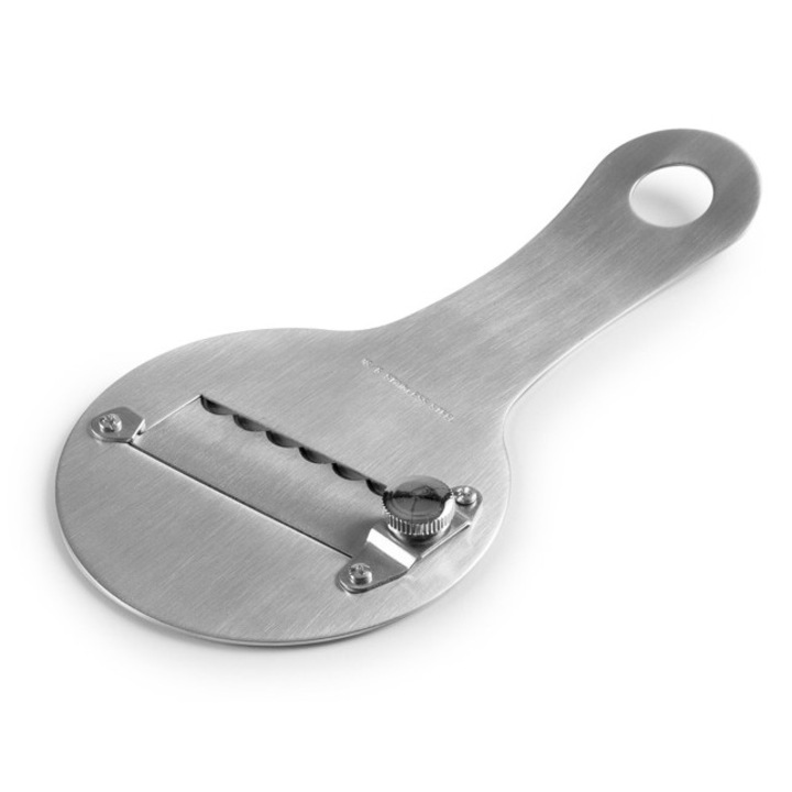 Razatoare reglabila pentru trufe/ciocolata Ibili, otel inoxidabil, 18x9 cm, argintiu