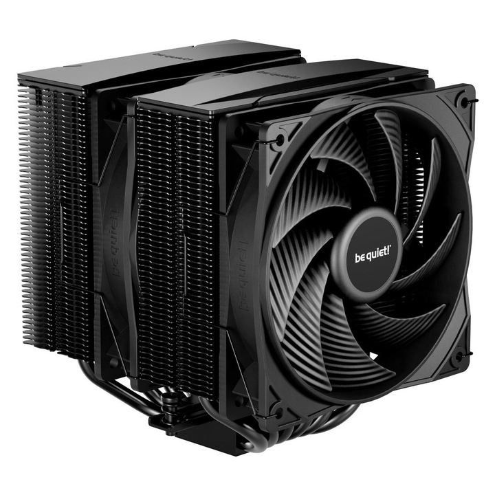 Be quiet! Pure Rock Pro 3 BK042 CPU hűtő, 2 x 120 mm-es ventillátor, fekete