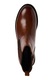 s.Oliver, Ghete Chelsea de piele cu toc masiv, Maro cognac