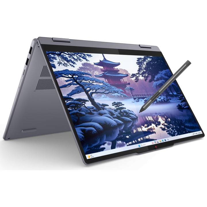 Лаптоп Lenovo IdeaPad 5 2-in-1 14IAL10 с Intel Core Ultra 5 225U (2.4/4.8GHz, 12M), 16 GB, 1TB M.2 NVMe SSD, Intel Arc 4 Core, Windows 11 Home, Сив