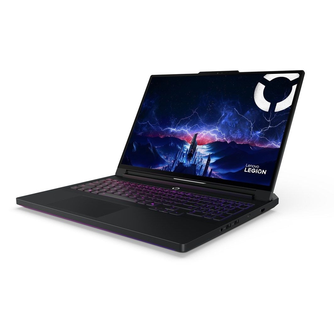 Laptop Lenovo Legion Pro 7 16IAX10H 83F5004HPB, 16 inch 2560 x 1600, Intel Core Ultra 9 275HX 24 C / 24 T, 2.1 GHz - 5.4 GHz, 64 GB DDR5, 2 TB SSD, Nvidia GeForce RTX 5080, Fara sistem de operare, Negru