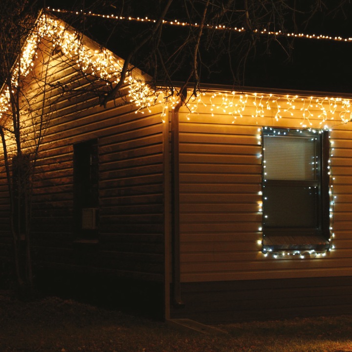 KONTAKT LED JÉGCSAPFÜZÉR - MELEG FEHÉR - 101 ÉGŐ