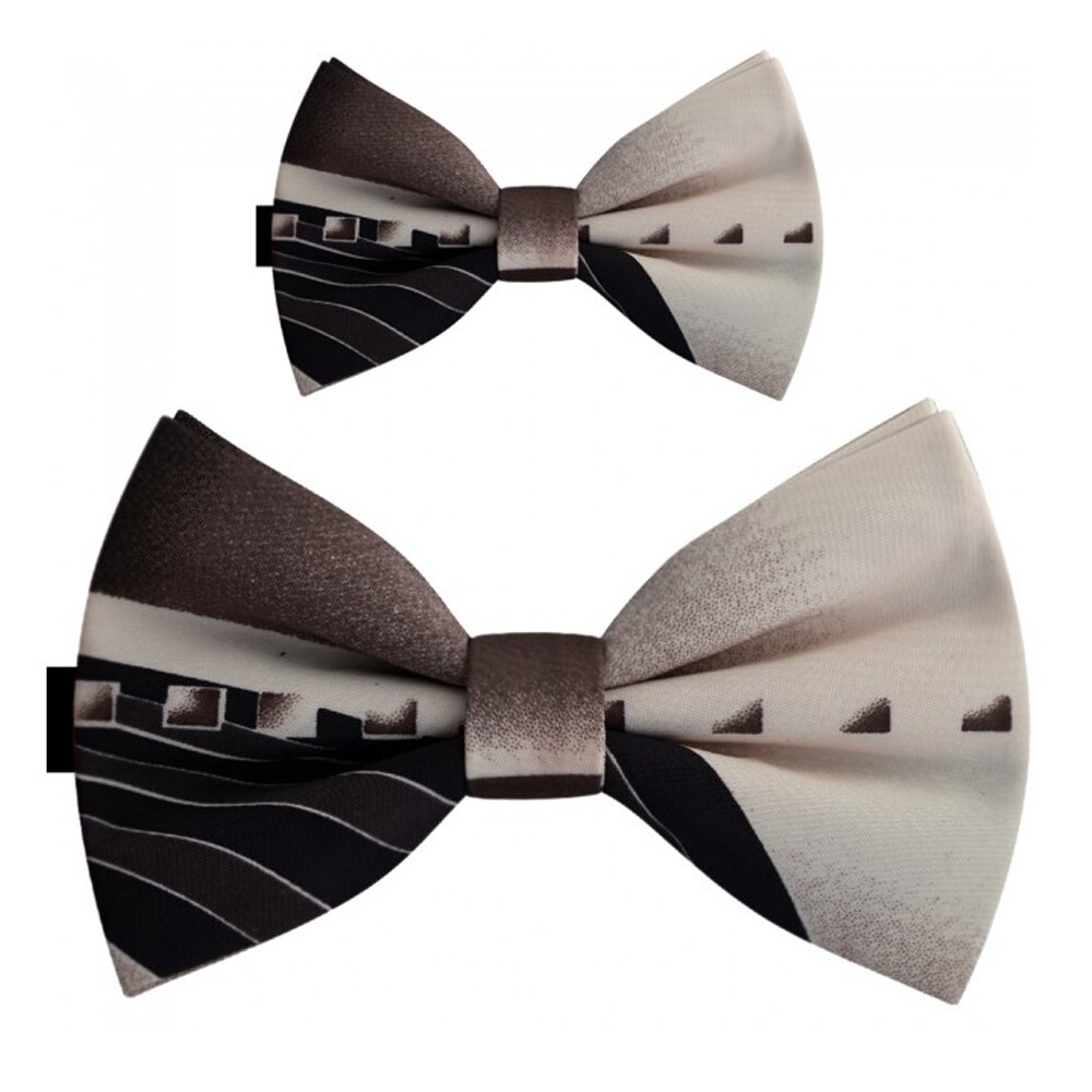 Papioane tata fiu, crem degrade, model fantezist