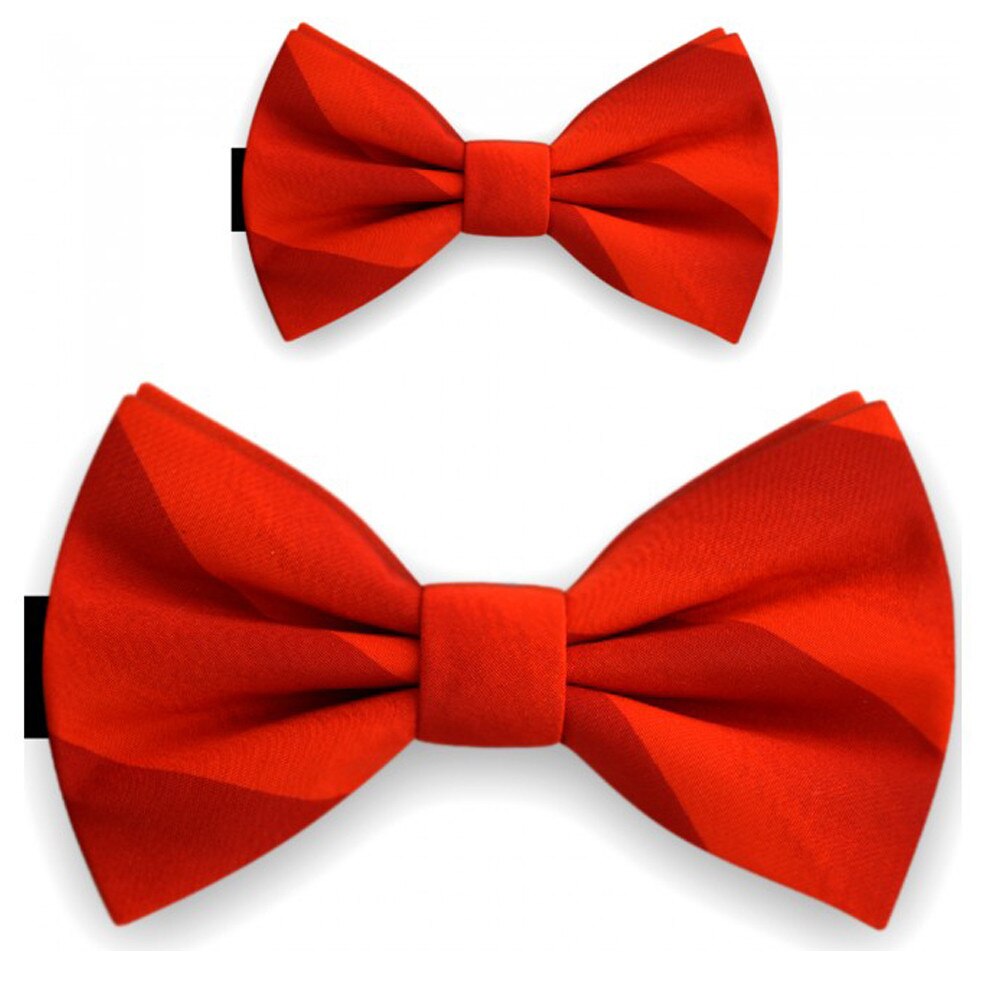 Papioane tata fiu, rosu coral, degrade