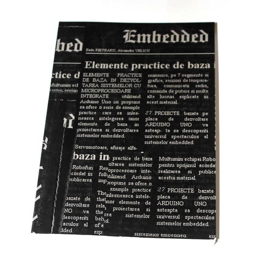 Carte - Elemente Practice Arduino - editia a 2-a - limba romana