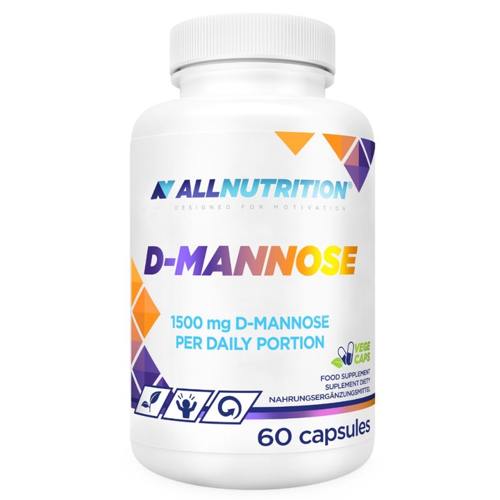 Supliment alimentar, Allnutrition, D-Mannose - D-Mannose 60 caps