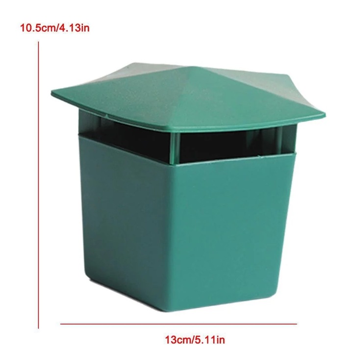Fokelyi, habitat pentru melci, plastic, verde