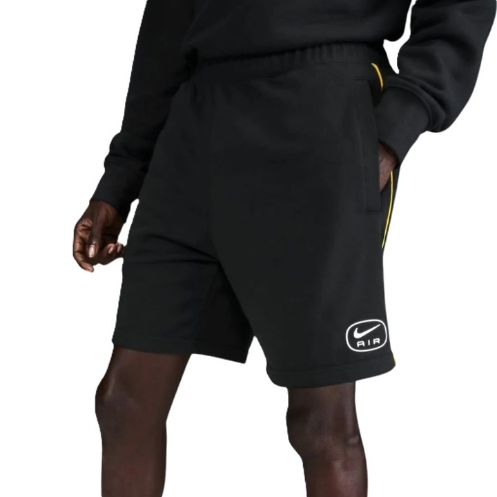 Sort Nike pentru Baieti, m nsw sw air short ft, HM0178-011, Negru, Negru