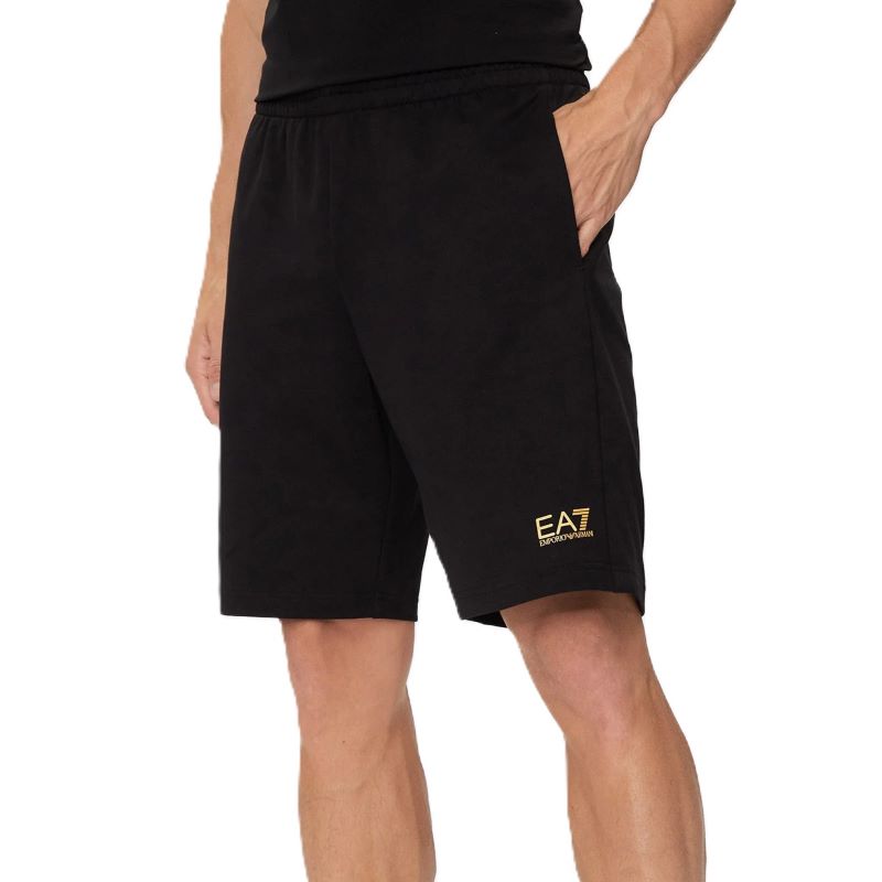 Sort EA7 pentru Barbati, m bermuda coft cc, 8NPS65-PJVRZ-0208, S INTL, Negru
