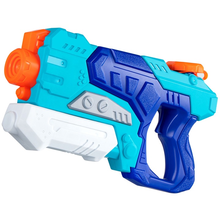 Воден пистолет за деца, резервоар 500 мл, морско синьо, 6+