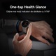 Smartwatch HUAWEI Watch 5 42mm, Stainless Steel Case with Light Green Fluoroelastomer Strap, Health Glance, GPS