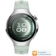 Smartwatch HUAWEI Watch 5 42mm, Stainless Steel Case with Light Green Fluoroelastomer Strap, Health Glance, GPS