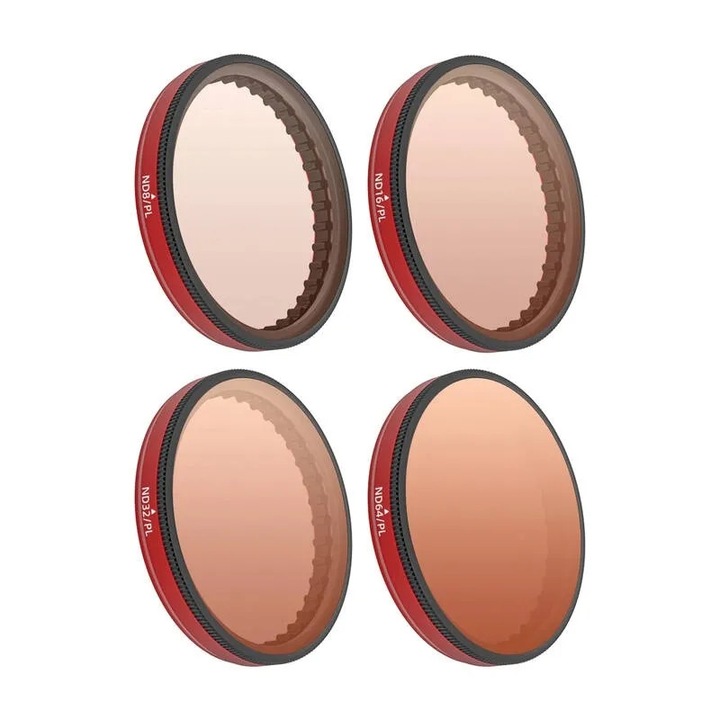 Set de filtre ND8/PL+ND16/PL+ND32/PL+ND64/PL Sunnylife 073525