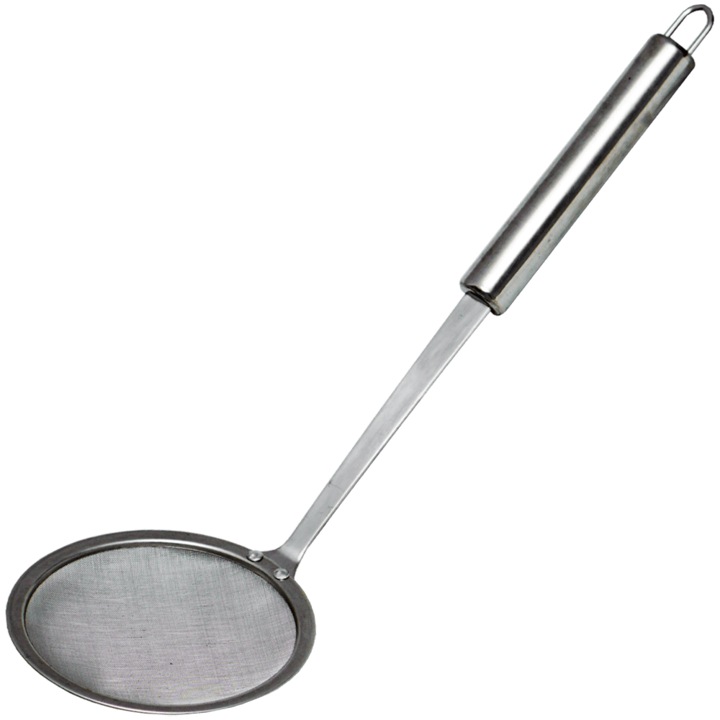 Spumiera cu sita fina maner lung 32 cm