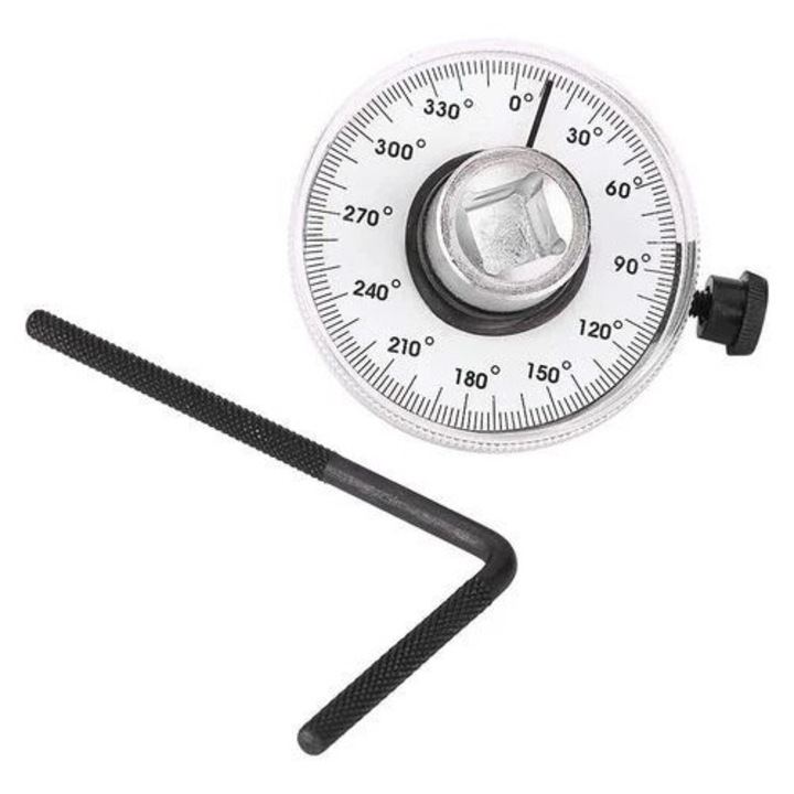 Ъгломер за измерване, Enforose, здрава конструкция, скала от 360 градуса, употреба в гараж и автомобил