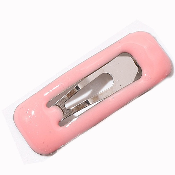 Agrafa par dreptunghiulara, Plastic si Metal, pulbere de coral