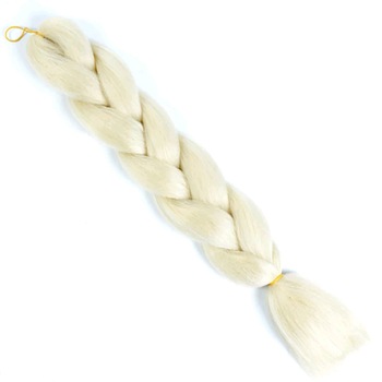 Extensie colorata de par pentru impletituri blond deschis 100 g (par sintetic) Extensie colorata de par pentru impletituri blond deschis 100 g (par sintetic)