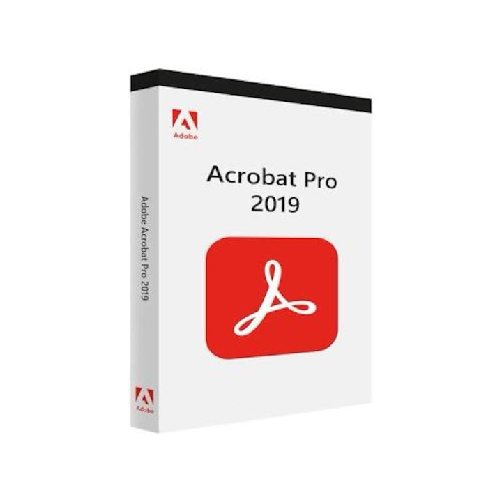 Adobe Acrobat PRO 2019, Állandó Licenc 1 PC-re, Európai Régió