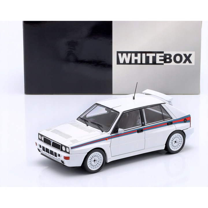 Macheta Lancia Delta integrale 16V 1989 - 1/24 Whitebox