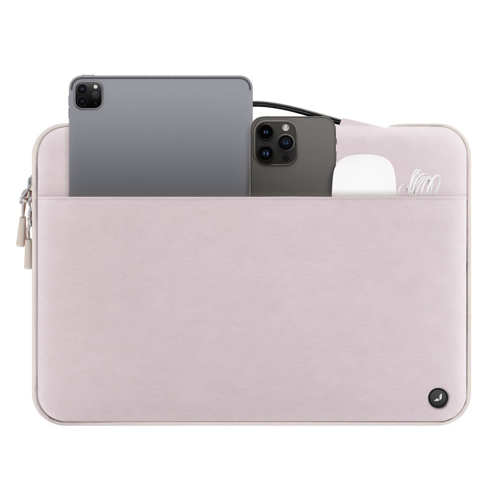 Geanta laptop JCPAL Professional Style Laptop Sleeve 13"/14", nude