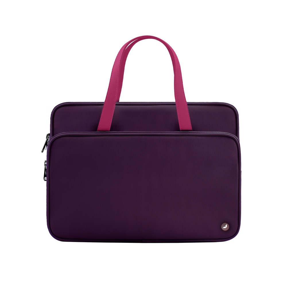 Geanta laptop JCPAL Milan Briefcase Sleeve 13"/14", violet