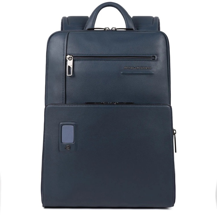 Rucsac extensibil PIQUADRO din piele naturala, port laptop 14” CA5102AO