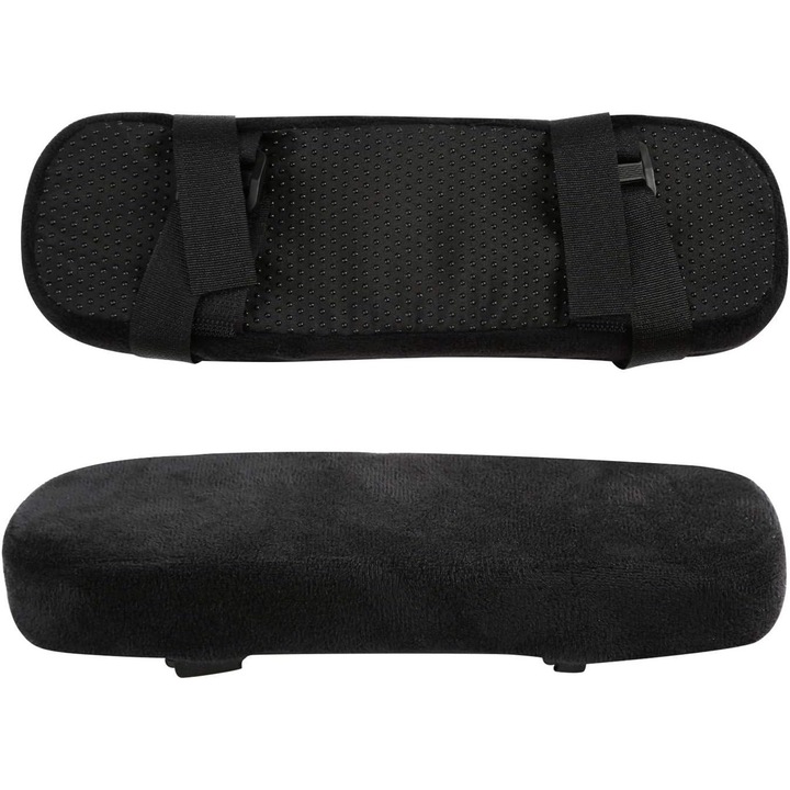 2 db ergonomikus csuklótámasz párna szett, poliészter hab, 25x7.5x3cm, többszínű